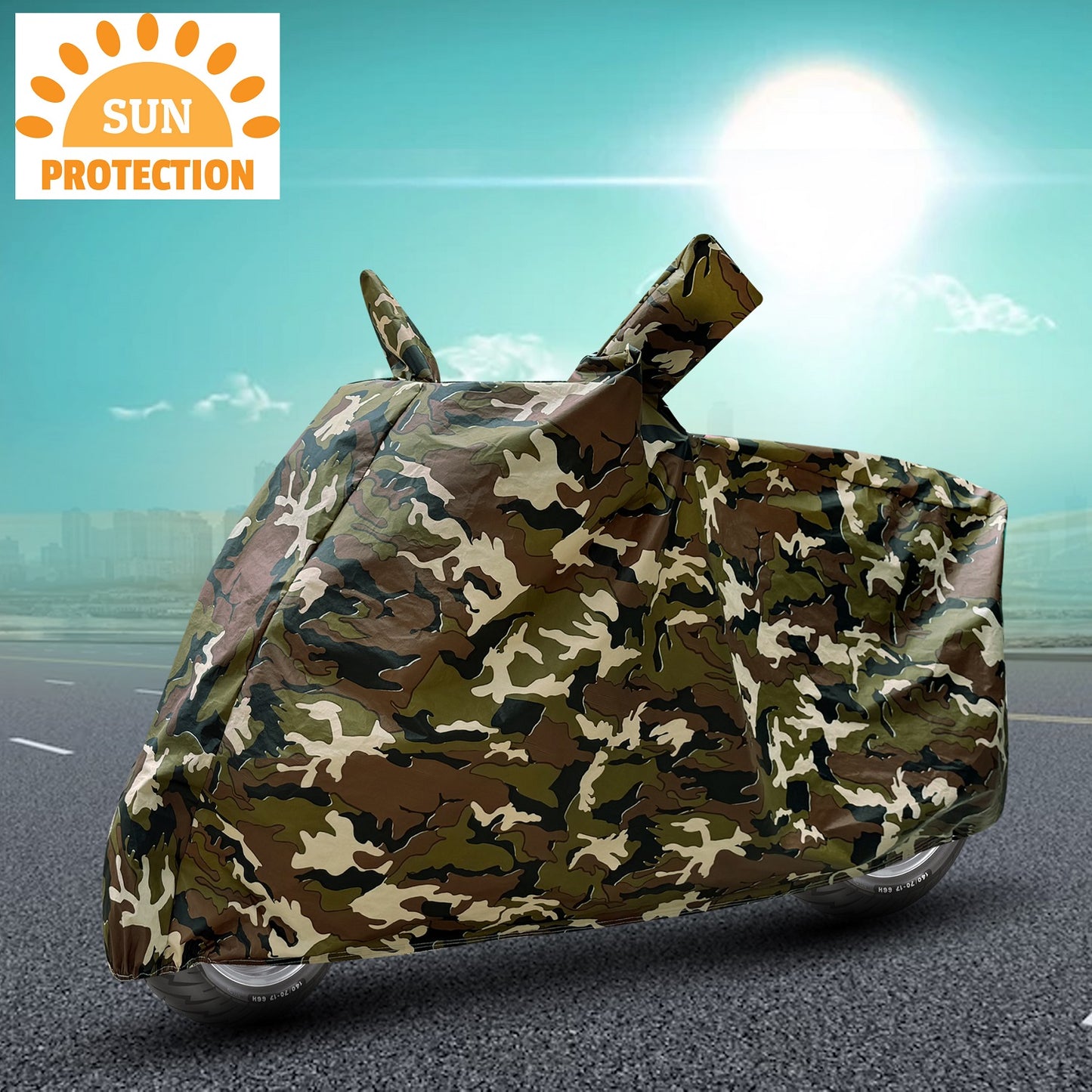 Waterproof Army Bike & Scooty Cover