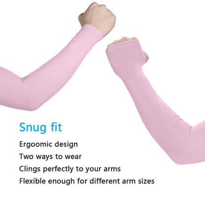 Arm Sleeves for Men & Women Pink