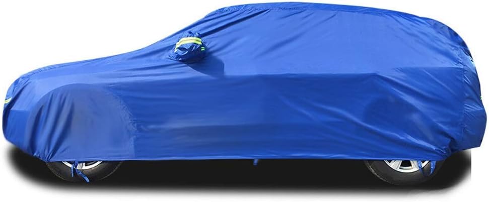 Waterproof Blue Car Body Cover- Taiwan Fabric, Coated