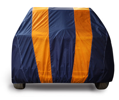 Taffeta Car Cover - Water-Resistant Navy Orange