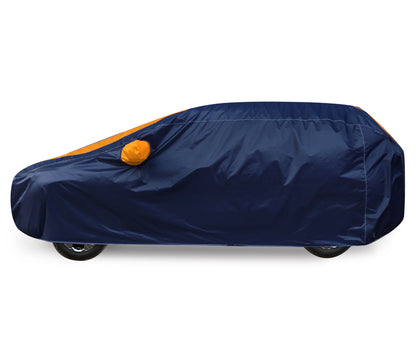 Taffeta Car Cover - Water-Resistant Navy Orange