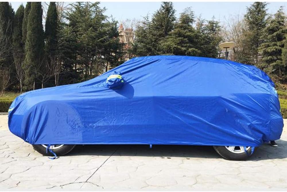 Waterproof Blue Car Body Cover- Taiwan Fabric, Coated