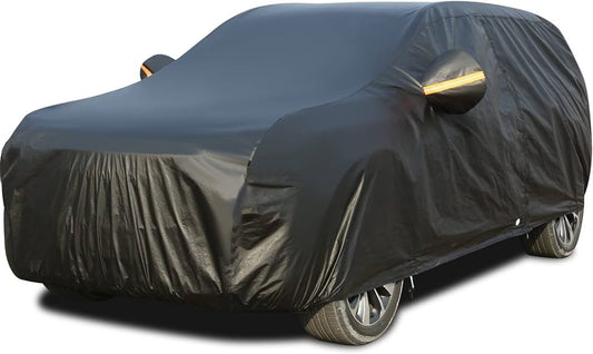Waterproof Grey Car Body Cover- Taiwan Fabric, Coated