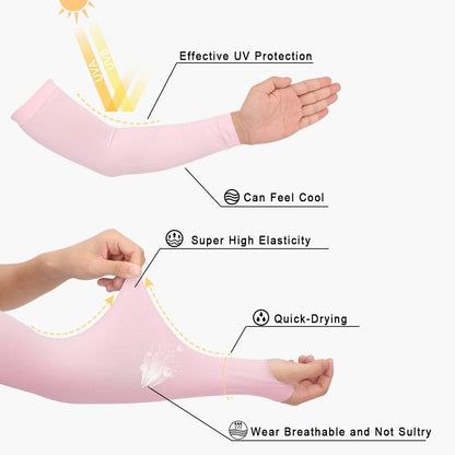 Arm Sleeves for Men & Women Pink