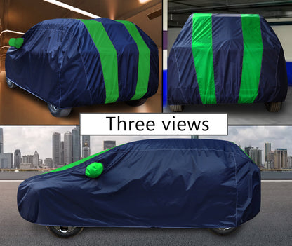 Taffeta Car Cover - Water-Resistant Navy Green