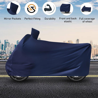 Waterproof Blue Bike & Scooty Cover