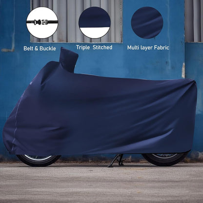 Waterproof Blue Bike & Scooty Cover