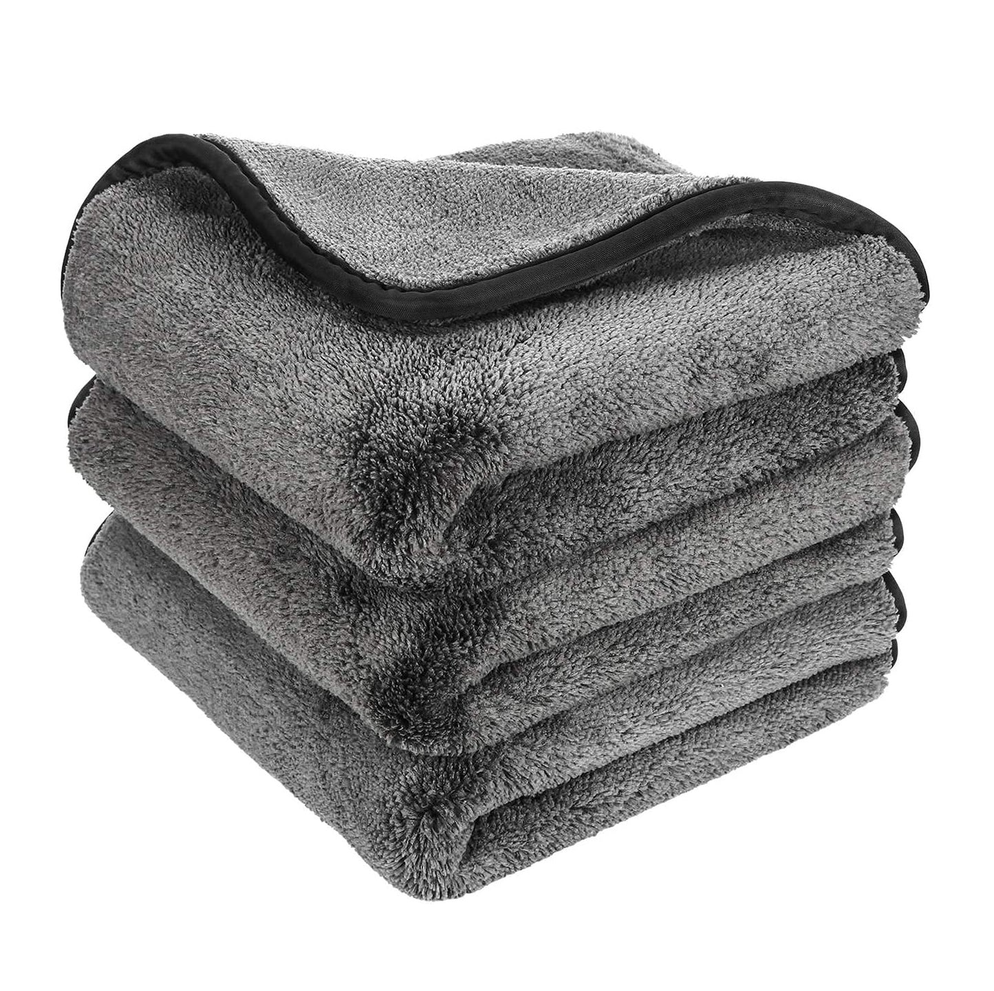 Ultra Soft 600GSM Microfiber cloth 40x40 CM Grey