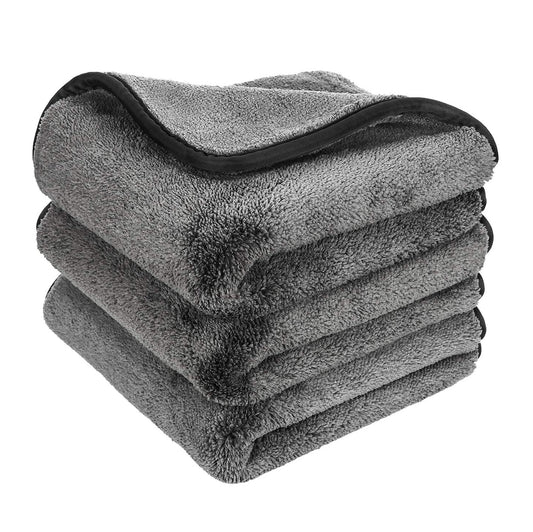 Ultra Soft 600GSM Microfiber cloth 40x40 CM Grey