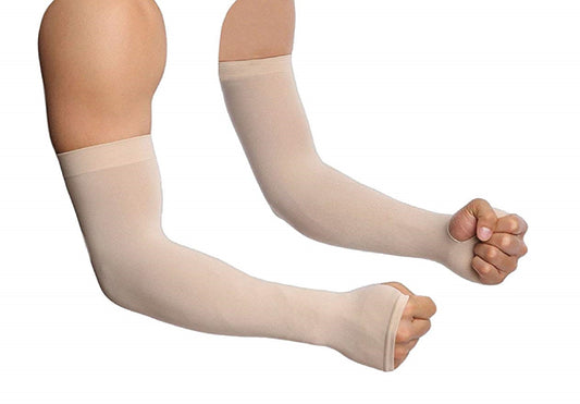 Arm Sleeves for Men & Women Beige