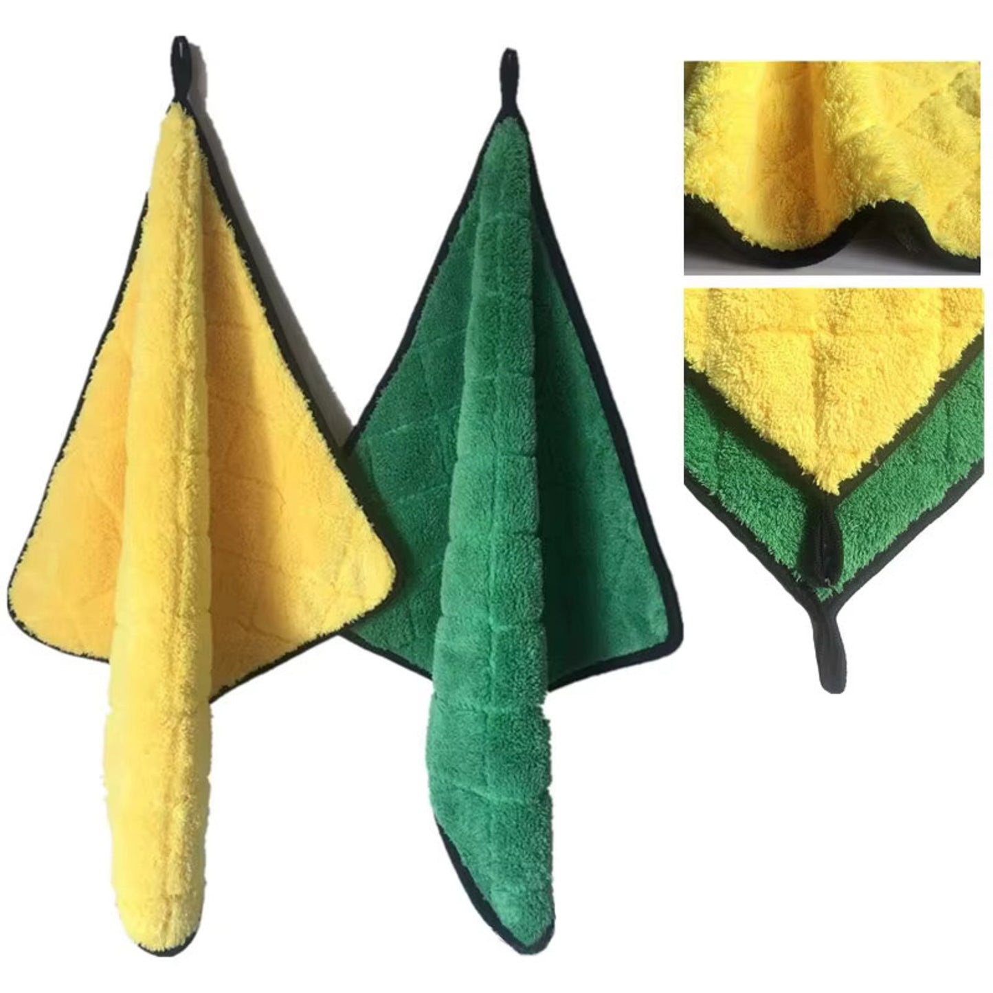 Ultra Soft 900GSM Microfiber Dual Sided cloth 40x40 CM Mix