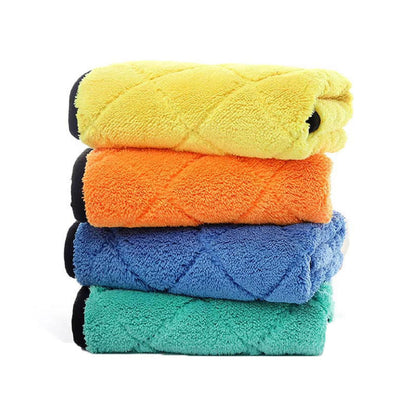 Ultra Soft 900GSM Microfiber Dual Sided cloth 40x40 CM Mix
