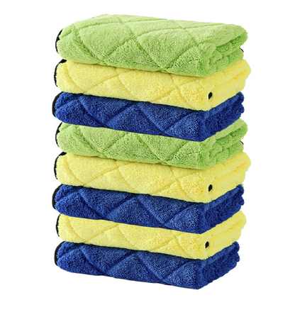 Ultra Soft 900GSM Microfiber Dual Sided cloth 40x40 CM Mix
