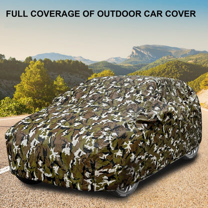 Waterproof Car Body Cover Army Print