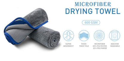 Twisted loop 600GSM Microfiber cloth 60x40 CM Mix