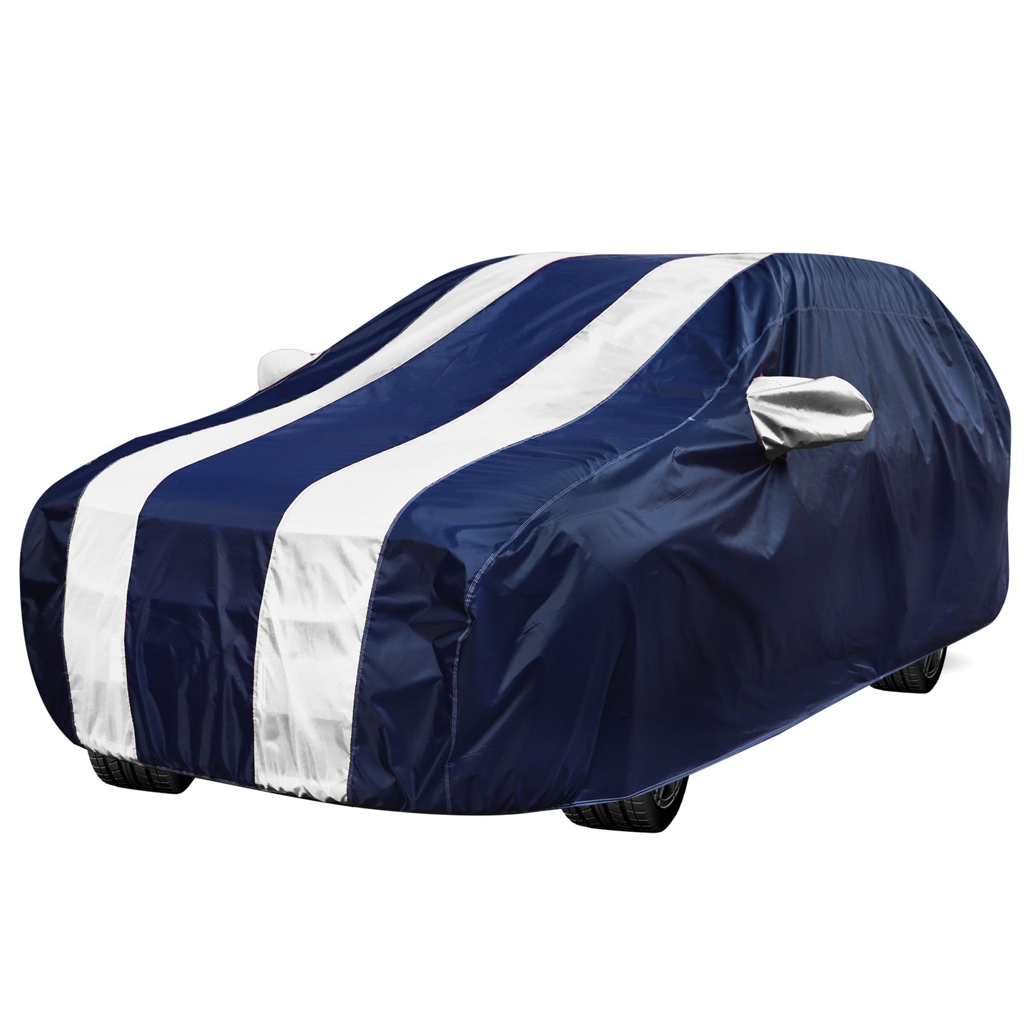 Taffeta Car Cover - Water Resistant Navy White