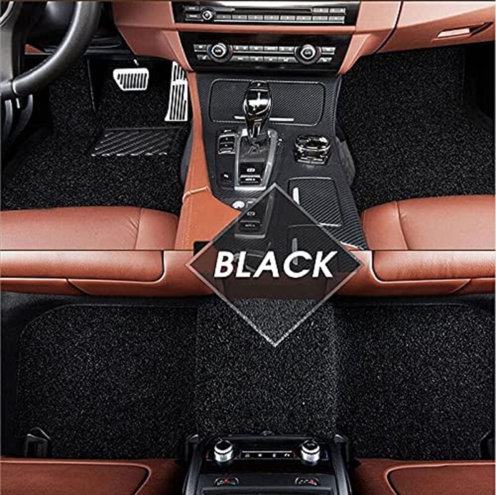 Anti-Skid Curly Grass Car Foot Mat, Universal Fit